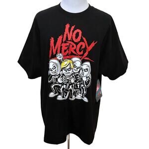 Hipstar NWT Black Graphic Short Sleeves Shirt Men 2X